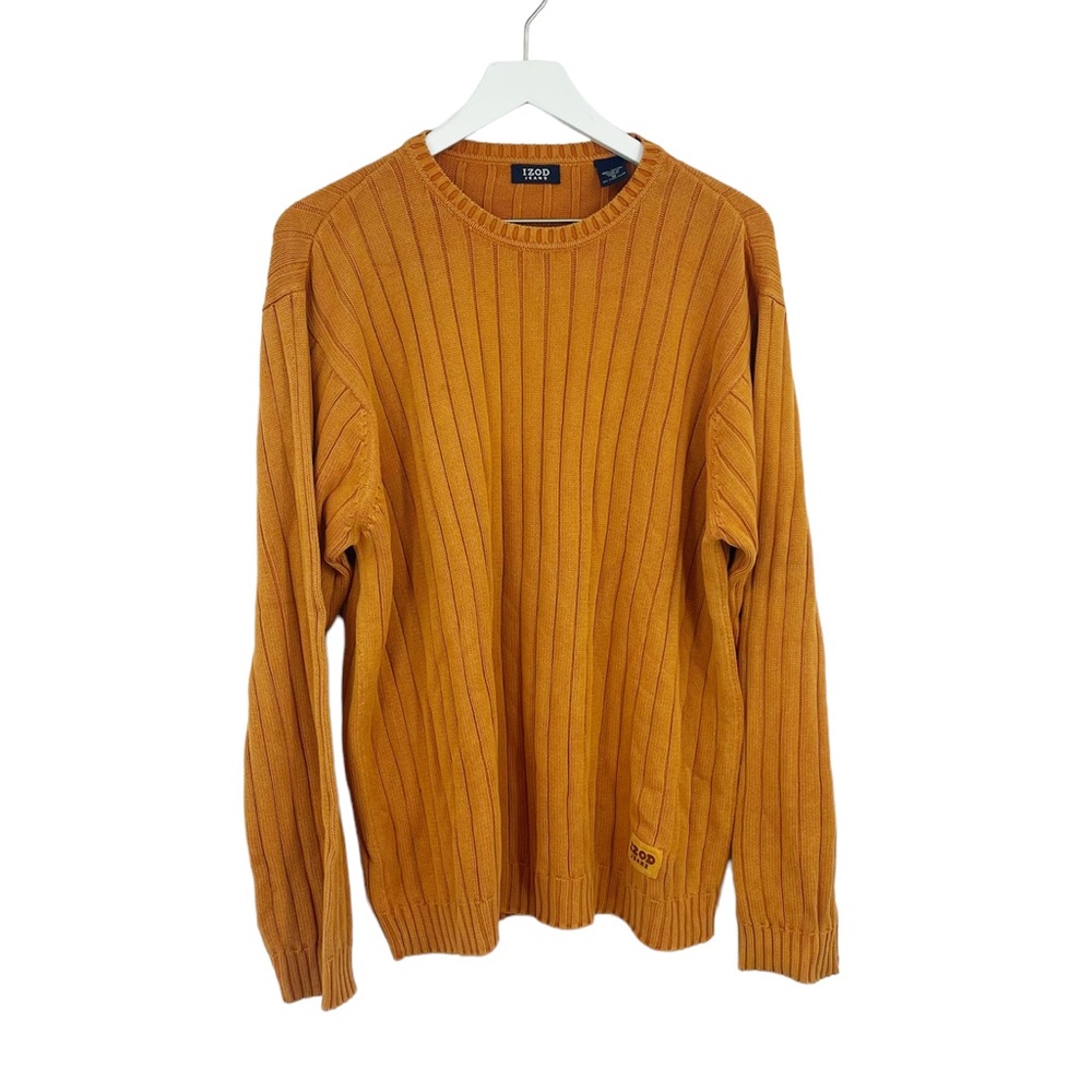 Izod Vintage Baggy Granolacore Grandpa Sweater SZ M